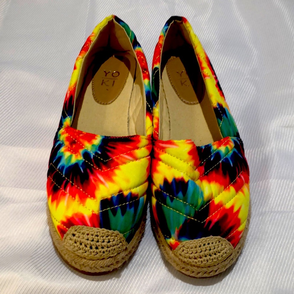 Yoki | Rainbow tie-dye slip one